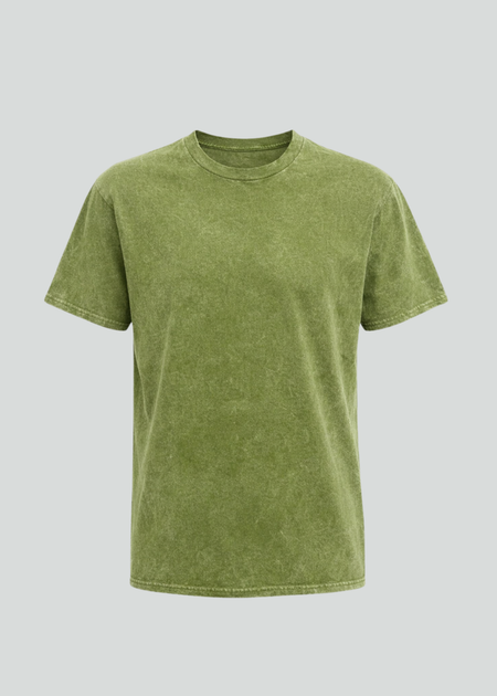 Green Mineral Wash T-Shirt