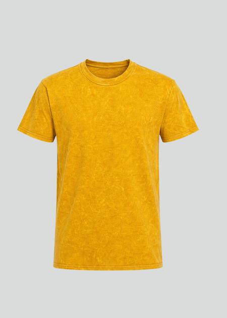 Gold Mineral Wash T-Shirt