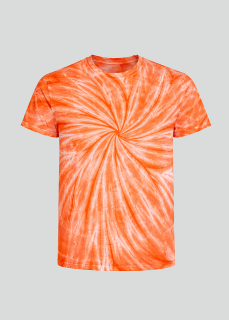 Orange Spiral Tie Dye Toddler T-Shirt (Closeout)