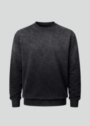 Black Potassium Spray Crewneck Sweatshirts