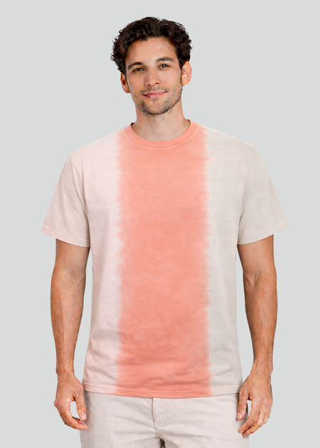 Pink / Orange Nude Dip Dye T-Shirt (Closeout)