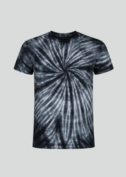 Black Spiral Tie Dye T-Shirt (Closeout)
