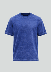 Royal Blue Oil Wash T-Shirt