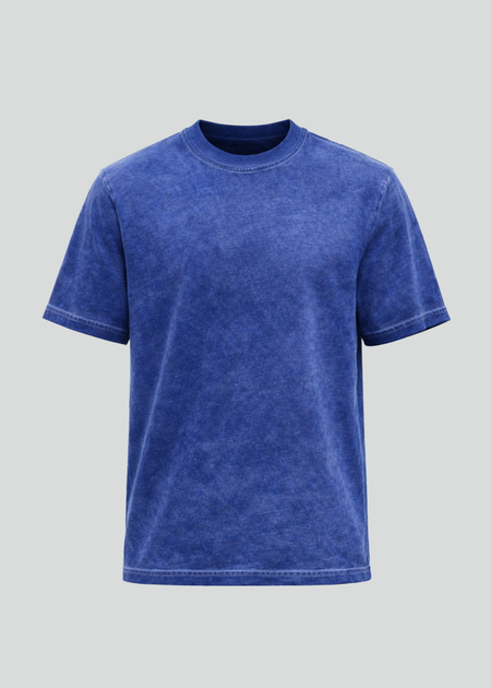 Royal Blue Oil Wash T-Shirt