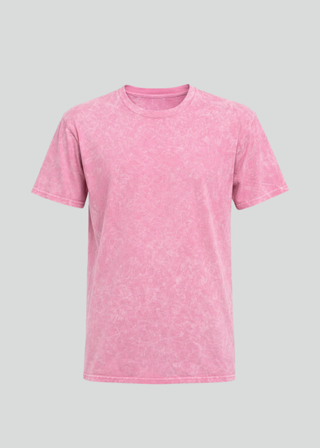 Pink Mineral Wash T-Shirt