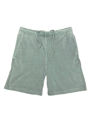 Seafoam Green Pigment Dye Shorts