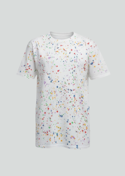 Multi-Color Sprinkle Dye T-Shirt