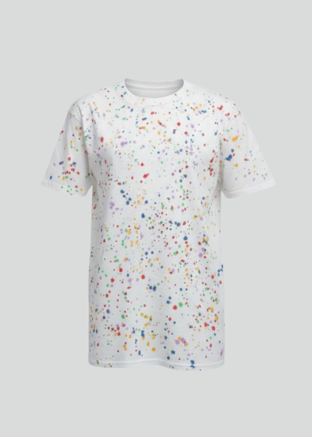 Multi-Color Sprinkle Dye T-Shirt