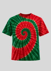 Portugal Inspired Spiral Tie Dye T-Shirt