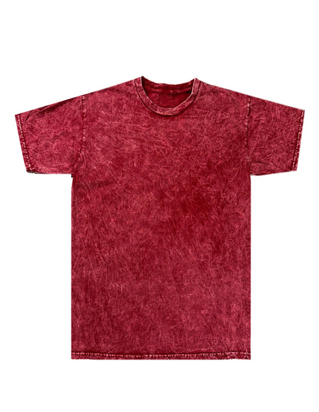 Red Mineral Wash T-Shirt