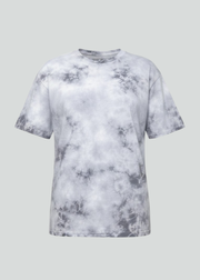 Slate Grey Crystal Wash Tie Dye T-Shirt