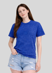 Cobalt Blue Mineral Wash T-Shirts