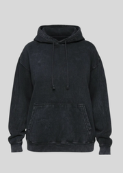 Black Mineral Wash Hoodie (Closeout)