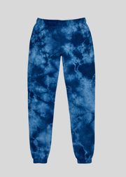 Blue Crystal Wash Sweatpants