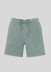 Seafoam Green Pigment Dye Shorts