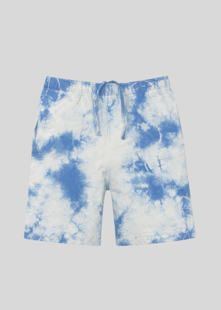 Sky Blue Crystal Wash Shorts