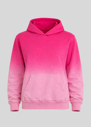 Magenta / Pink Dip Dye Hoodie