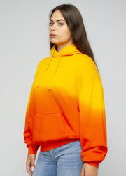 Yellow / Orange Dip Dye Hoodie