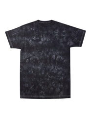 Black Crystal Wash Tie Dye T-Shirt