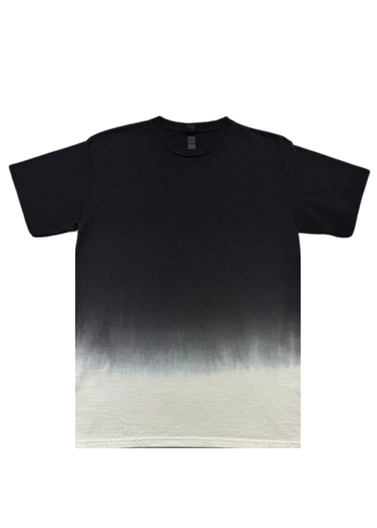 Black White Dip Dye T-Shirt