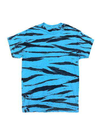 Blue/Black Tiger Dye T-Shirt