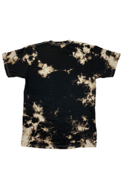 Black / Khaki Crystal Wash Tie Dye T-Shirt