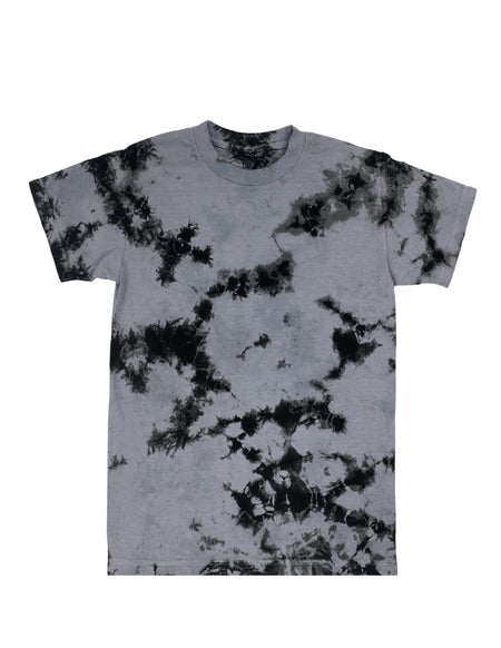 Lavender / Black Crystal Wash Tie Dye T-Shirt