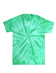 Lime Green Spiral Tie Dye T-Shirt