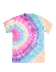 Multi-Color Spiral Tie Dye T-Shirt 3
