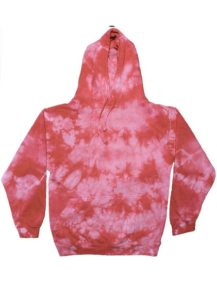 Powder Hoodie Pink Tie Dye Pink with Blue Tie Dye (Cotton Candy detail) / Jackson Hole / S