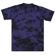 Purple / Black Crystal Wash Tie Dye T-Shirt | Custom Colors Apparel