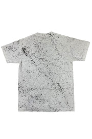 Black / White Sprinkle Dye T-Shirt