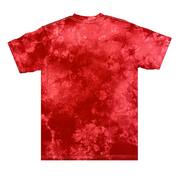 Red Crystal Wash Short Sleeve T-Shirt | Custom Colors Apparel