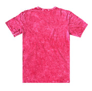 Red Mineral Wash Short Sleeve T-Shirt | Custom Colors Apparel